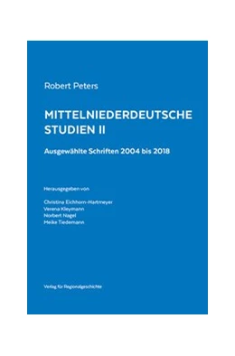 Abbildung von Eichhorn-Hartmeyer / Kleymann | Mittelniederdeutsche Studien II | 1. Auflage | 2019 | beck-shop.de