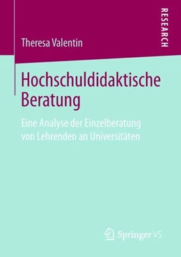 Abbildung von Valentin | Hochschuldidaktische Beratung | 1. Auflage | 2018 | beck-shop.de