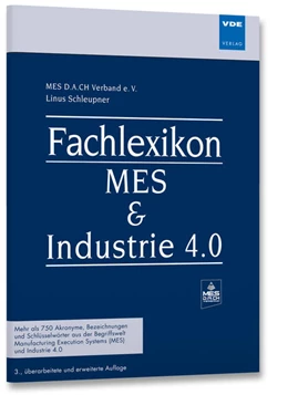 Abbildung von Schleupner | Fachlexikon MES & Industrie 4.0 | 3. Auflage | 2018 | beck-shop.de