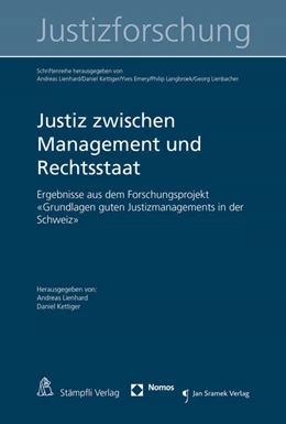 Abbildung von Lienhard / Kettiger | Justiz zwischen Management und Rechtsstaat | 1. Auflage | 2016 | 5 | beck-shop.de