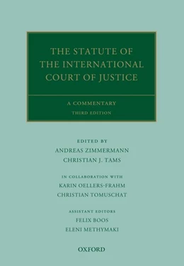 Abbildung von Zimmermann / Tams | The Statute of the International Court of Justice | 3. Auflage | 2019 | beck-shop.de