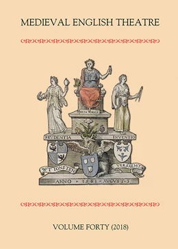 Abbildung von Carpenter / Dutton | Medieval English Theatre 40 | 1. Auflage | 2019 | 40 | beck-shop.de