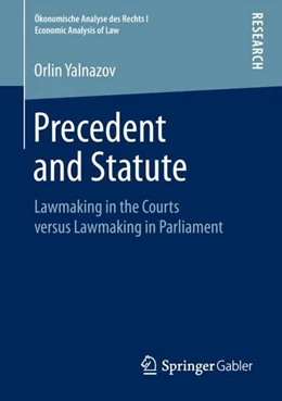Abbildung von Yalnazov | Precedent and Statute | 1. Auflage | 2018 | beck-shop.de