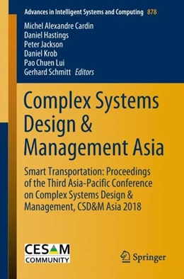 Abbildung von Cardin / Hastings | Complex Systems Design & Management Asia | 1. Auflage | 2018 | beck-shop.de