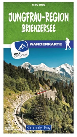 Abbildung von Jungfrau-Region / Brienzersee 31 Wanderkarte 1:40 000 matt laminiert | 1. Auflage | 2019 | beck-shop.de