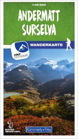 Abbildung von Andermatt - Surselva 33 Wanderkarte 1:40 000 matt laminiert | 1. Auflage | 2019 | beck-shop.de