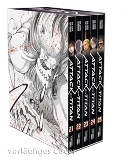 Abbildung von Isayama | Attack on Titan, Bände 21-25 im Sammelschuber mit Extra | 1. Auflage | 2019 | beck-shop.de