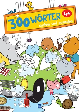 Abbildung von 300 Wörter suchen und ausmalen 4+ (Autowaschen) | 1. Auflage | 2019 | beck-shop.de