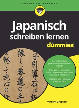 Abbildung von Grepinet | Japanisch schreiben lernen für Dummies | 1. Auflage | 2019 | beck-shop.de
