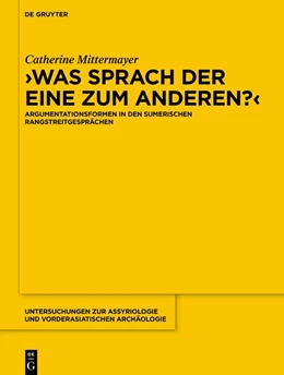 Abbildung von Mittermayer | Was sprach der eine zum anderen? | 1. Auflage | 2019 | beck-shop.de