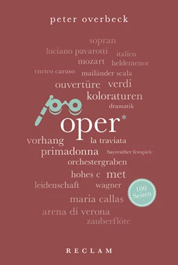 Abbildung von Overbeck | Oper. 100 Seiten | 1. Auflage | 2019 | beck-shop.de