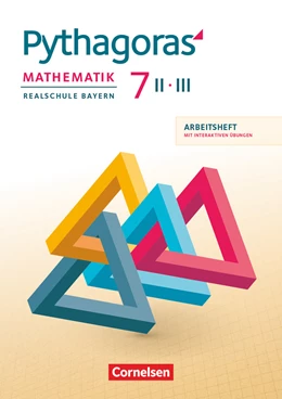 Abbildung von Pythagoras 7. Jahrgangsstufe (WPF II/III) - Realschule Bayern - Arbeitsheft mit eingelegten Lösungen und interaktiven Übungen auf scook.de | 1. Auflage | 2019 | beck-shop.de