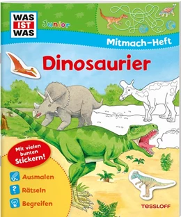 Abbildung von Schuck | WAS IST WAS Junior Mitmach-Heft Dinosaurier | 1. Auflage | 2019 | beck-shop.de