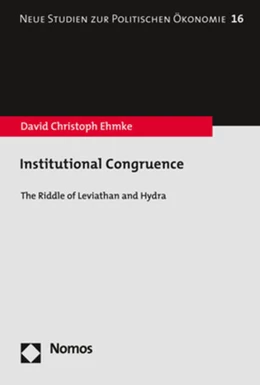 Abbildung von Ehmke | Institutional Congruence | 1. Auflage | 2019 | Band 16 | beck-shop.de
