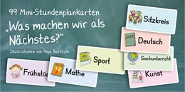 Abbildung von 99 Mini-Stundenplankarten - 