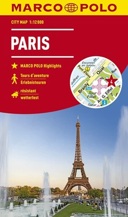 Abbildung von MARCO POLO Cityplan Paris 1:12 000 | 5. Auflage | 2019 | beck-shop.de