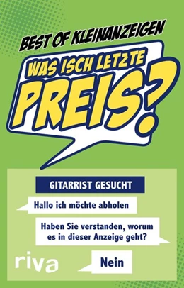 Abbildung von Best of Kleinanzeigen | Was isch letzte Preis? | 1. Auflage | 2019 | beck-shop.de