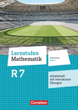 Abbildung von Lernstufen Mathematik 7. Jahrgangsstufe - Mittelschule Bayern - Arbeitsheft mit eingelegten Lösungen und interaktiven Übungen auf scook.de | 1. Auflage | 2019 | beck-shop.de