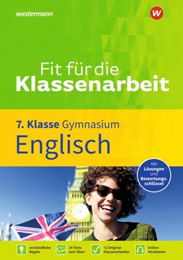 Abbildung von Maas / Nienaber | Fit für die Klassenarbeit - Gymnasium. Englisch 7 | 1. Auflage | 2019 | beck-shop.de
