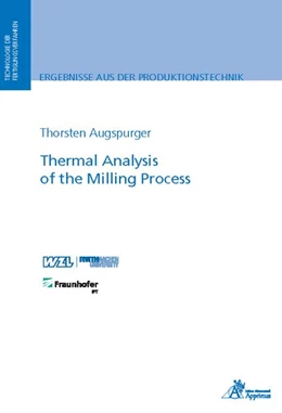 Abbildung von Augspurger | Thermal Analysis of the Milling Process | 1. Auflage | 2019 | beck-shop.de
