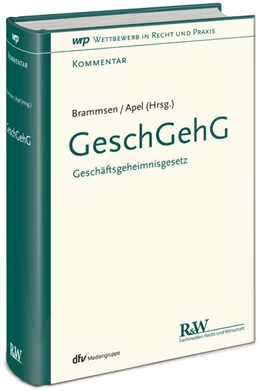 Abbildung von Brammsen / Apel | GeschGehG | 1. Auflage | 2022 | beck-shop.de