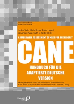 Abbildung von Dorow / Liegert | Camberwell Assessment of Need for the Elderly - CANE | 1. Auflage | 2019 | beck-shop.de