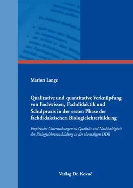 Abbildung von Lange | Qualitative und quantitative Verknüpfung von Fachwissen, Fachdidaktik und Schulpraxis in der ersten Phase der fachdidaktischen Biologielehrerbildung | 1. Auflage | 2018 | 36 | beck-shop.de