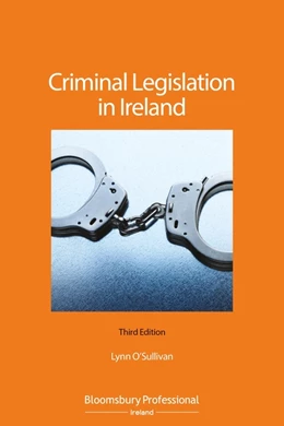 Abbildung von O'Sullivan | Criminal Legislation in Ireland | 3. Auflage | 2019 | beck-shop.de