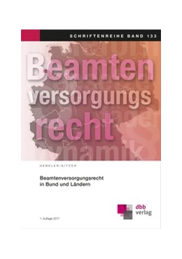 Abbildung von Hebeler, T: Beamtenversorgungsrecht in Bund und Ländern | 1. Auflage | | beck-shop.de