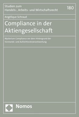 Abbildung von Schraud | Compliance in der Aktiengesellschaft | 1. Auflage | 2019 | beck-shop.de