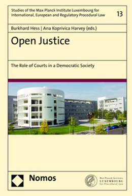 Abbildung von Hess / Koprivica Harvey | Open Justice | 1. Auflage | 2019 | beck-shop.de