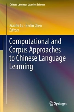 Abbildung von Lu / Chen | Computational and Corpus Approaches to Chinese Language Learning | 1. Auflage | 2019 | beck-shop.de