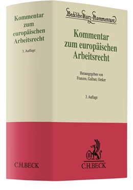 Abbildung von Kommentar zum europäischen Arbeitsrecht | 3. Auflage | 2020 | beck-shop.de