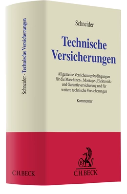 Abbildung von Schneider | Technische Versicherungen | 1. Auflage | 2026 | beck-shop.de