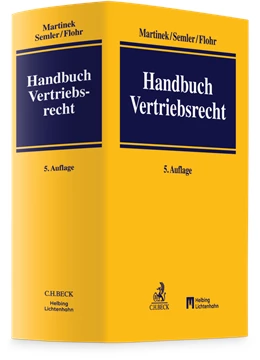 Abbildung von Martinek / Semler | Handbuch Vertriebsrecht | 5. Auflage | 2025 | beck-shop.de