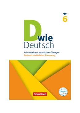 Abbildung von Deters / Braun | D wie Deutsch - Zu allen Ausgaben - 6. Schuljahr | 1. Auflage | 2019 | beck-shop.de