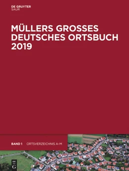 Abbildung von Müllers Großes Deutsches Ortsbuch 2019 | 36. Auflage | 2019 | 36 | beck-shop.de
