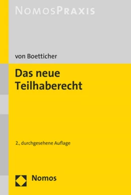 Abbildung von von Boetticher | Das neue Teilhaberecht | 2. Auflage | 2020 | beck-shop.de