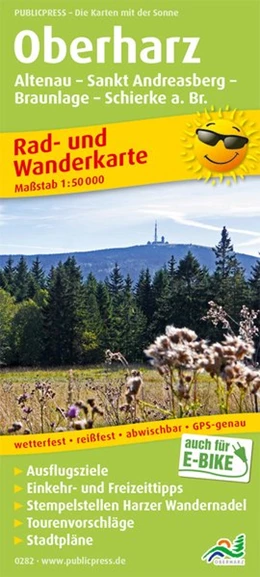 Abbildung von Oberharz - Altenau, St. Andreasberg, Braunlage, Schierke a. Br. 1:50 000 | 6. Auflage | 2019 | beck-shop.de
