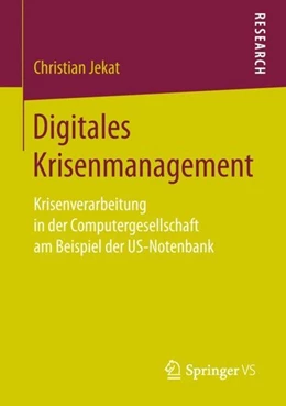 Abbildung von Jekat | Digitales Krisenmanagement | 1. Auflage | 2019 | beck-shop.de