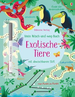 Abbildung von Robson | Mein Wisch-und-weg-Buch: Exotische Tiere | 1. Auflage | 2019 | beck-shop.de