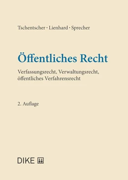 Abbildung von Tschentscher / Lienhard | Öffentliches Recht | 2. Auflage | 2019 | beck-shop.de