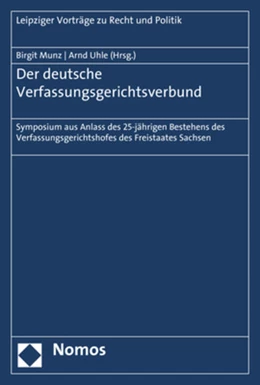 Abbildung von Munz / Uhle | Der deutsche Verfassungsgerichtsverbund | 1. Auflage | 2019 | beck-shop.de