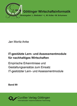 Abbildung von IT-gestützte Lern- und Assessmentmodule für nachhaltiges Wirtschaften | 1. Auflage | 2019 | beck-shop.de