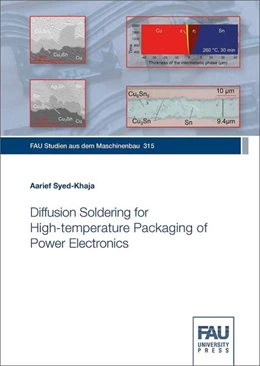 Abbildung von Syed-Khaja | Diffusion Soldering for the High-temperature Packaging of Power Electronics | 1. Auflage | 2019 | beck-shop.de