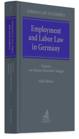 Abbildung von Schuster / von Steinau-Steinrück | Employment and Labor Law in Germany | 5. Auflage | 2025 | beck-shop.de