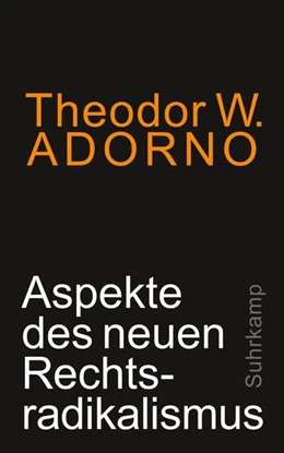 Abbildung von Adorno | Aspekte des neuen Rechtsradikalismus | 8. Auflage | 2019 | beck-shop.de
