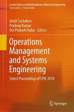 Abbildung von Sachdeva / Kumar | Operations Management and Systems Engineering | 1. Auflage | 2019 | beck-shop.de