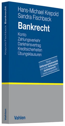 Abbildung von Krepold / Fischbeck | Bankrecht | 1. Auflage | 2009 | beck-shop.de