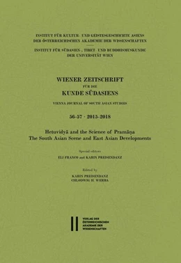Abbildung von Preisendanz / Werba | Wiener Zeitschrift für die Kunde Südasiens und Archiv für Indische Philosophie / Wiener Zeitschrift für die Kunde Südasiens Band 56-57 · 2015-2018 | 1. Auflage | 2019 | beck-shop.de
